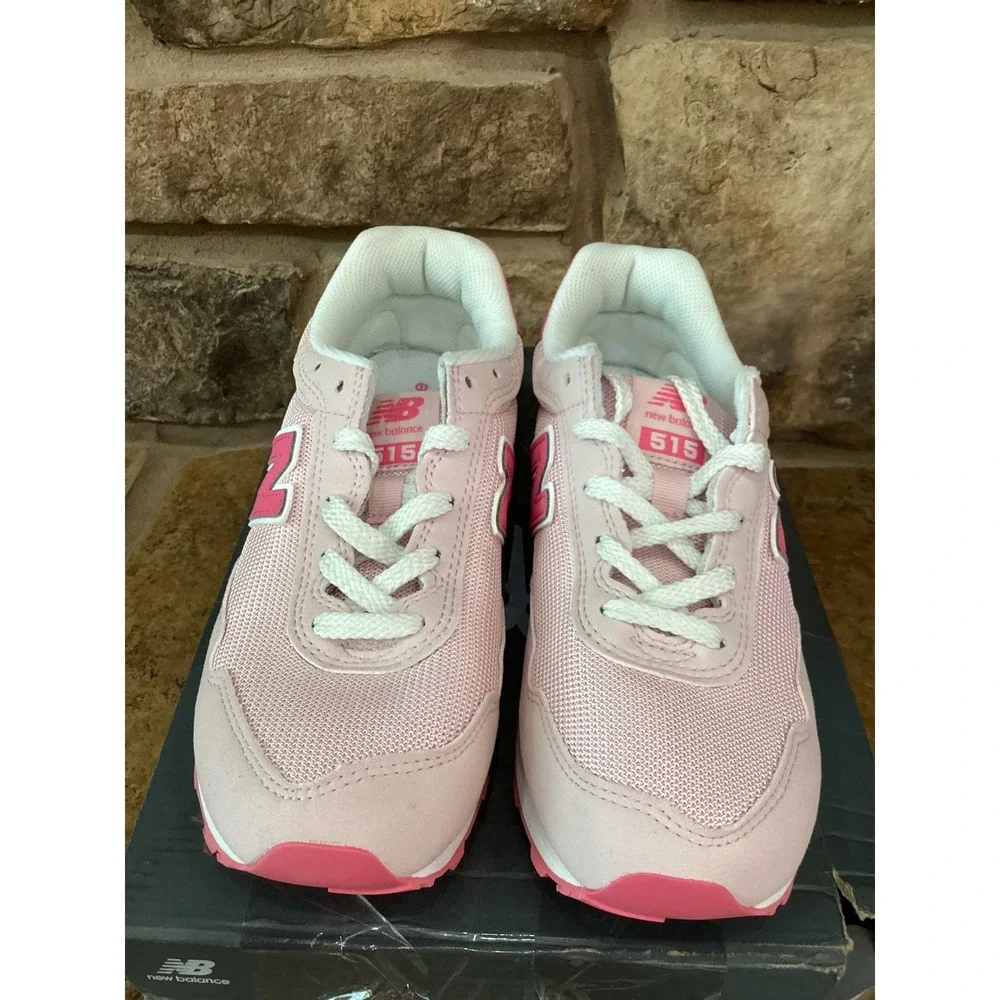 New Balance 515 Kids Sneakers Pink Rose Low Top Shoes PC515KI Size 3